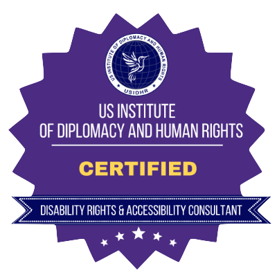 Certified Disability Rights & Accessibility Consultant — USIDHR